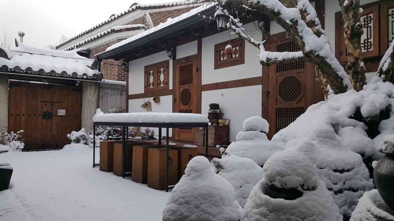 Inyeon Hanok Guesthouse Jeonju Eksteriør billede
